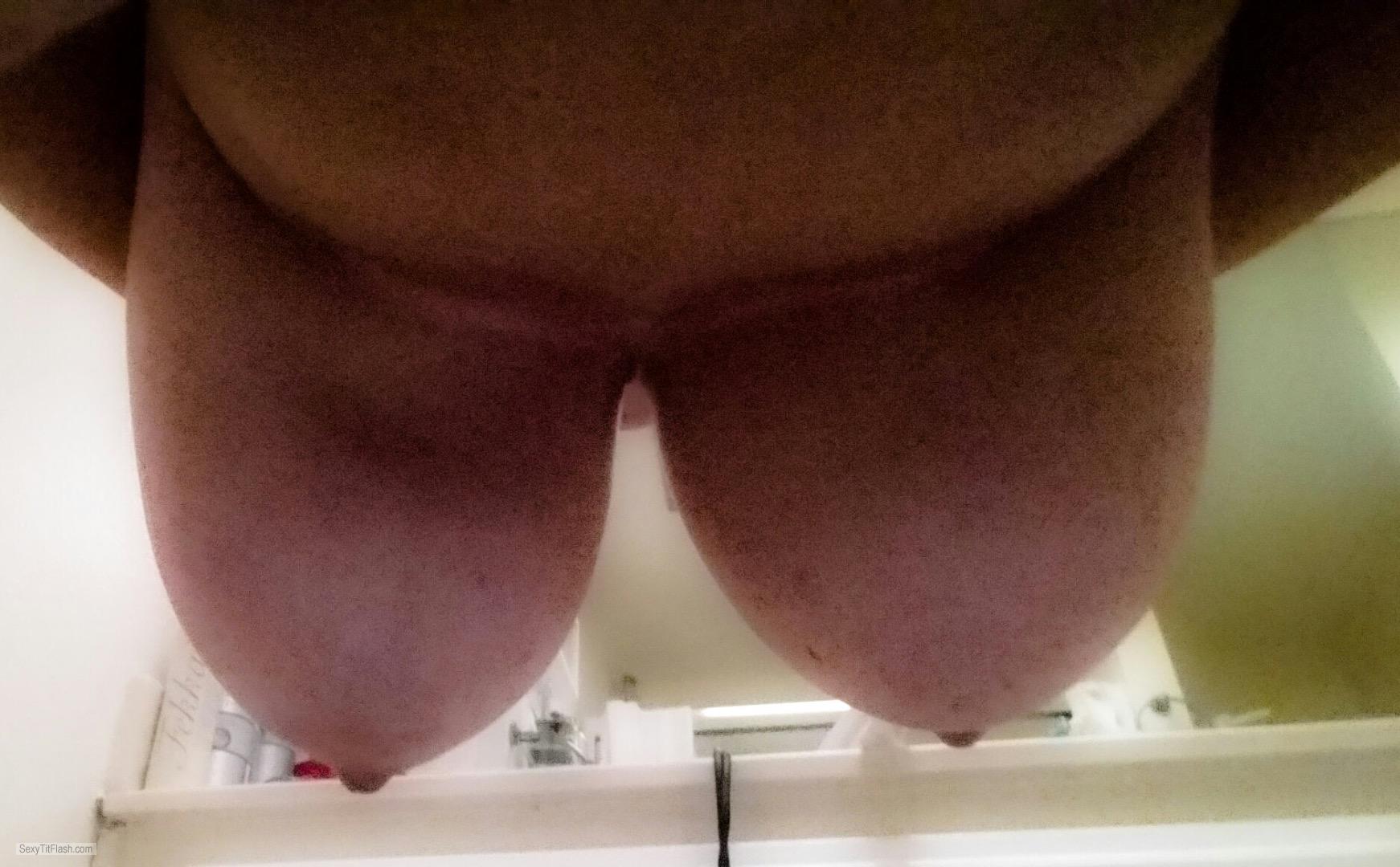 Tit Flash: My Very Big Tits - Topless Corpus81 from United Kingdom